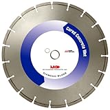 MK Diamond 130245 MK-500 14-Inch by 1/9-Inch Wet Cutting Segmented Diamond Saw Blade with 1-Inch Arb