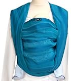 Didymos Waves Baby Wrap Sling (Size 4, Acqua) by Didymos