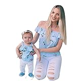 Hatop SHIRT ベビー・ガールズ US サイズ: Medium カラー: ブルー