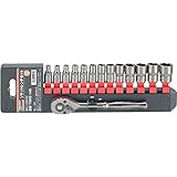 TRUSCO ソケットレンチセット 6角タイプ 差込角6.35 14S TSW214S