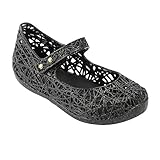 メリッサ 子供靴 サンダル キッズ ミニ カンパーナ ジグザグ Mini Campana Zig Zag ミニメリッサ ラバーシューズ 【31510-03767】 (サイズ： 9、カラー：Black/