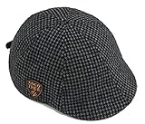 （ネットオー） NET-O 秋冬 ハンチング 子供用 ジュニア用 ユニセックス ゴルフ帽子 プレゼント ブラウン グレー ベージュ ３カラー 安心保証 （グレー）