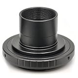 ANQILAFU ニコン用天体撮影アダプター - 天体望遠鏡用撮影アクセサリー - Nikon SLR 用撮影アクセサリー - 1.25インチ望遠鏡マウントアダプター 【ニコンTアダプター】