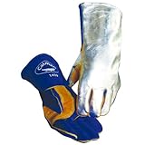 Caiman 1459 Aluminized Rayon Back (One Size/Blue) by Caiman