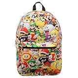 Nintendo Super Mario 3D Character Collage Backpack [並行輸入品]