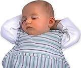 Merino Kids ベビースリーピングバッグ、コットン製寝袋、寝巻き（2～4歳幼児用, モス・グリーン色）