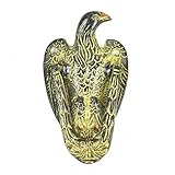 IndianShelf PieceハンドメイドCrafted真鍮Eagle Patina仕上げドアノッカーフロントハードウェア MDK-68-1
