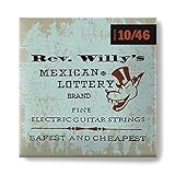 Jim Dunlop (ジム ダンロップ) Rev. Willy's Guitar Strings Medium 10-46 Billy Gibbons ビリー ギボンズ ギター 弦