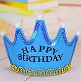 cyndie　バースデークラウン　フェルトクラウン　誕生日 パーティー 飾りつけ HAPPY BIRTHDAY　9カラー 5