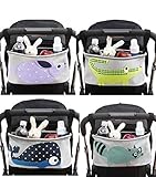 ファッショナブルなベビーカーのベビーカーのバッグ/幼児のおむつのキャリアベビーキャリッジのカートのボトルのおむつのパッケージストレージバッグのマザーバッグ (フォックス)