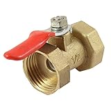 uxcell　Y型フィルタ　マット銀色　金属　ウォタークリーナー