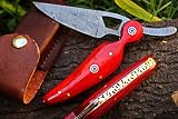 dkc-157 Golden Arrowダマスカス折りたたみポケットナイフ6 " Folded 8.5 "ロング3 "ブレード5oz高クラスLooks Incredible Feels Great i