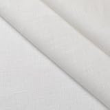 ハンドメイド用生地 160cm幅 リネン100% 無地 ホワイト 薄地 布 生地 手芸 麻 R0057