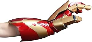 Amazon Co Jp Jd マーベルヒーローアイアンマンモデルアベンジャーズ4アイアンマン1 1手腕ウェアラブルモデル玩具実物大が輝きます 両手 ホーム キッチン