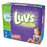プロクター・アンド・ギャンブル85925おむつ、LUVを、S4,4 / 29CT