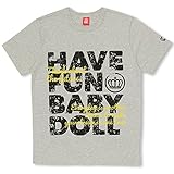 ベビードール メッセージTシャツ 男女兼用 M グレー