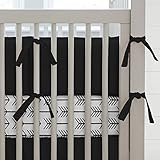 Carousel Designs Solid Black Crib Bumper by Carousel Designs