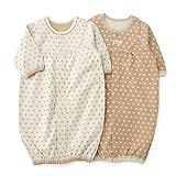 キムラタン 愛情設計 【日本製】ベンリードレス ：50cm～60cm ベージュ (20756)
