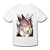 星 ２～６歳子供 男女兼用狐 動物 祭り 神社 Tシャツ ホワイト 2 Toddler