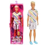 バービー(Barbie) ケン ファッショニスタ カラフルTシャツ【3才~】 GRB90