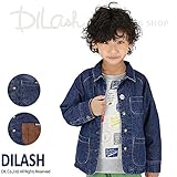(ディラッシュ) DILASHデニム中綿入りジャケット/冬 アウター 80 ミックス