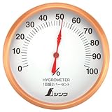シンワ測定 湿度計 T-1 丸型 10cm 72690