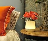 Rechargeable LED Nursery Night Light Dimmable Bedside Table Lamp Home Decorative Vase Mood Lights fo