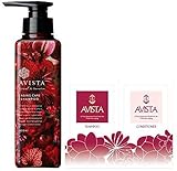 AVISTA アビスタ エイジングケアシャンプー 300ml（スカルプケア ノンシリコン オールインワン アミノ酸系 フルボ酸 天然由来成分100％）＋ペーパーソープ付き