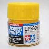 barchetta LP-80 フラットイエロー【タミヤカラー ラッカー塗料 Item82180】