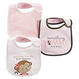 Carter's Girls' Grandma Has the Best Snacks Monkey Bib Set by Carter's