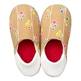 nordic ルームシューズ キッズ ツボミ・ベージュ