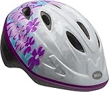 Bell Bellino Toddler Bike Helmet, White/Purple/Blue Leilana [並行輸入品]