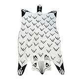 Lovoski かわいい　デザイン　コットン　赤ちゃん　幼児　子供　遊びマット　クロール　パッド　ホーム　ブランケット　全3様式 - 様式1