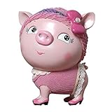 キュートピンクセーターパターンPig Piggy BankウェディングXmasクリスマス誕生日バレンタインギフト