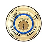 最新の施錠テクノロジー★925 Kevo Single　Cylinder Bluetooth　デッドボルト(iPhone 4S,5, 5C&5S)　Kwikset社　Lifetime Polished
