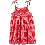 OSHKOSH(オシュコシュ) バンダナプリントドレス レッド ワンピース 3歳【並行輸入】
