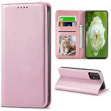 Galaxy A53 5G ケース 手帳型 SCG15 手帳型ケース SC-53C ケース SC53C カバー スマホケース ギャラクシー A53 手帳型 A53 5G case ケース 携帯ケース スマホカバー 携帯カバー肌触り良い PUレザー ストラップホール付き カード収納 財布型 マグネット内蔵 スタンド機能 耐衝撃 全面保護 薄型 軽量 防水 耐摩擦シンプル ビジネス風 大人可愛い 男女兼用 (Sumsung Galaxy A53 5G SC-53C SCG15 6.5inch 対応) ゴールドピンク