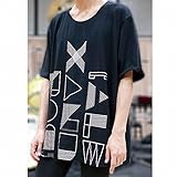 Alexandros アレキサンドロス ビッグシルエットTシャツ ブラック Mサイズ