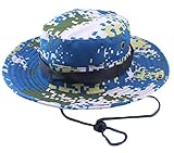 (ビグッド)Bigood サファリハット メンズ ハット テンガロンハット つば広 ブーニーハット レディース 帽子 スポーツ UVカット アウトドア 迷彩 I