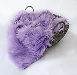 bysnベビー新生児ソフトFauxファー写真フォトフェイクウールバスケットプロップStuffer Blanket 23.6 X 20 inches パープル COMINHKG115381