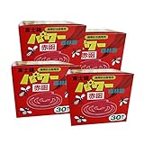 コダマ 富士錦 パワー森林香 携帯防虫器用線香　30巻×4箱セット