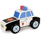 by-imagination世代幼児用おもちゃのガールズ、木製Wonders Police CarパズルKids Take Apartおもちゃキット