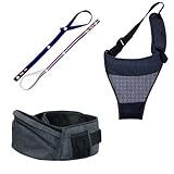 POLBAN　ポルバン　ポーチ本体・シングルショルダーセット（ブラックデニム）おもちゃホルダー付