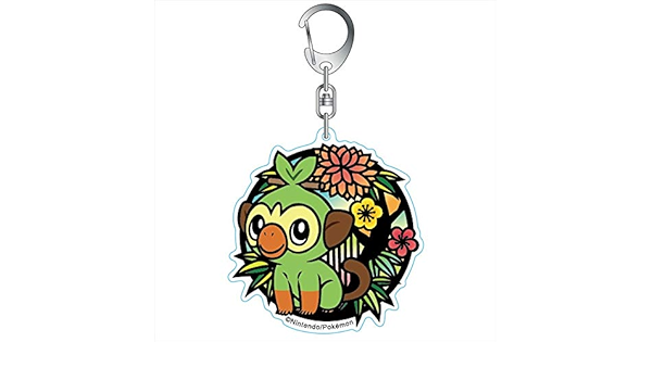 Amazon ポケットモンスター サルノリ 切り絵シリーズ アクリルキーホルダー アニメ 萌えグッズ 通販