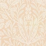 リリカラ 壁紙34m ナチュラル 花柄 グレー MORRIS & Co. -Licensed Collection- LW-2567