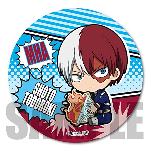 僕のヒーローアカデミア 敵 ヴィラン Ver 轟 焦凍 ぎゅぎゅっと 缶バッジ アニメ商品情報 アニメレーダー