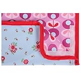 Minene UK Crumb Catcher Bib Flowers (Lilac Pink) by Minene