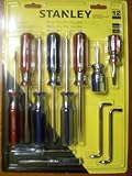 12-Piece Plastic Screwdriver Set Stanley by Stanley