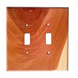 Sierra Lifestyles Traditional Switch Plate, 2 Toggle, Tennessee Aromatic Cedar by Sierra Lifestyles