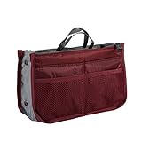 Jinbs　多機能　持ち運び　収納ポーチ　洗面用具 化粧品 小物 入れ 防水　取手付き　温泉 出張 海外旅行グッズ